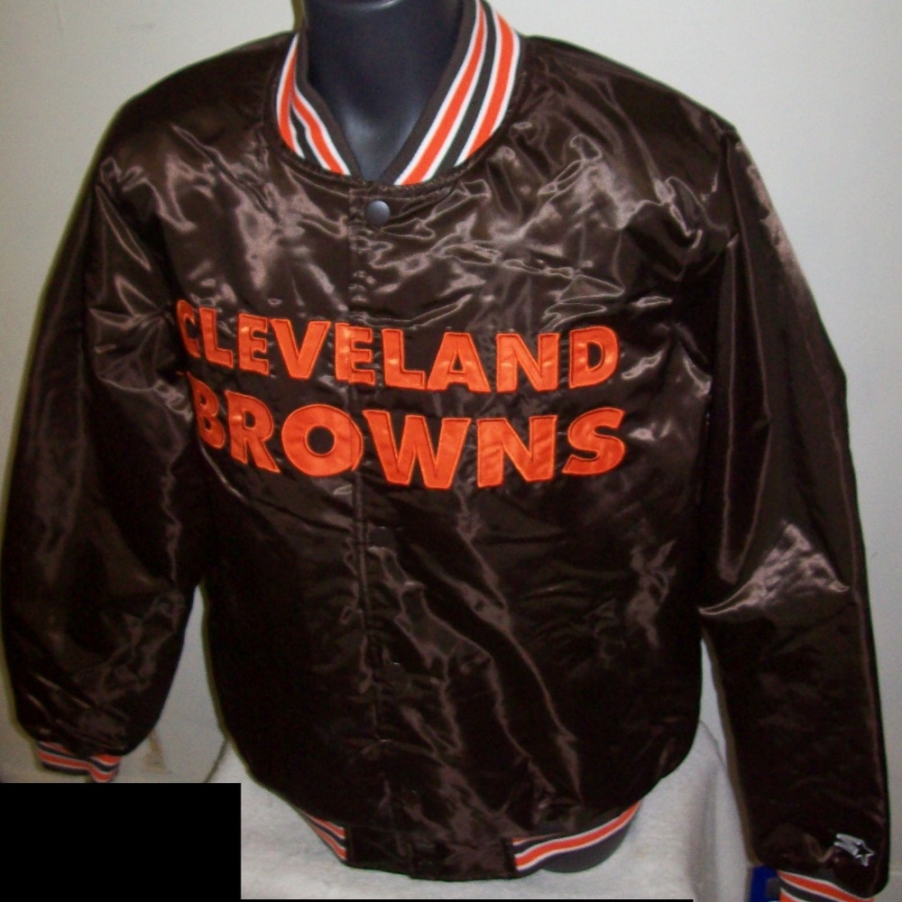 CLEVELAND BROWNS STARTER Brownie the Elf Jacket